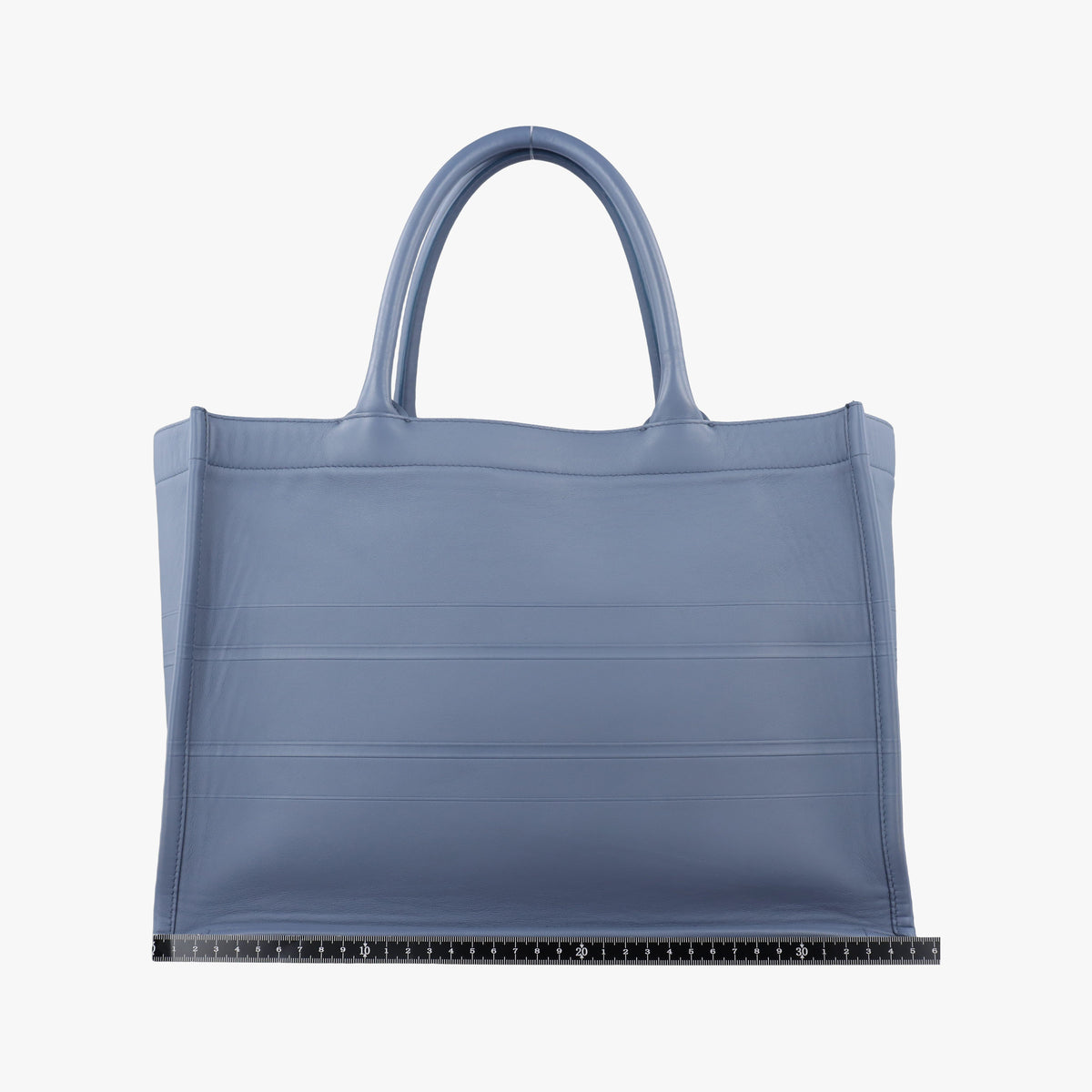 Book Tote Bag Blue leather 62-MA-0250ブックトート バッグ ブルー レザー 62-MA-0250