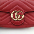 GG Marmont Red Leather 476433 GGマーモント レッド レザー 476433