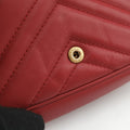 GG Marmont Red Leather 476433 GGマーモント レッド レザー 476433