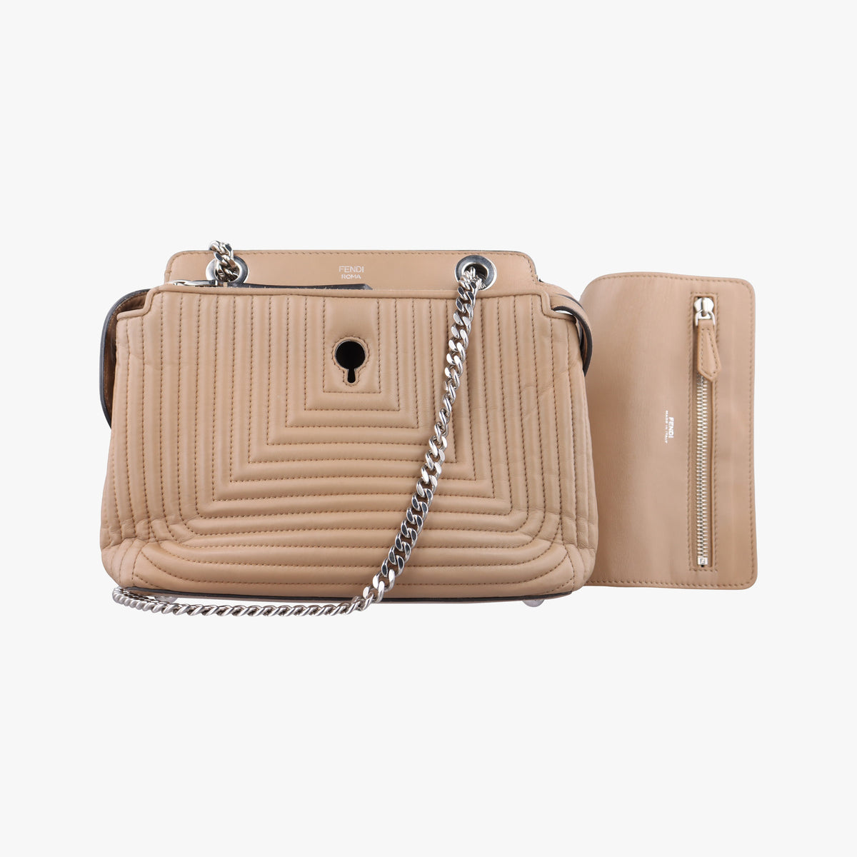 Dotcom Click Small Beige Leather 8BN299 8BN299.U9M.178.8007ドットコム クリック スモール ベージュ レザー 8BN299 8BN299.U9M.178.8007