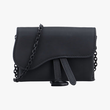 Saddle Black Leather 43-MA-0270サドル ブラック レザー 43-MA-0270