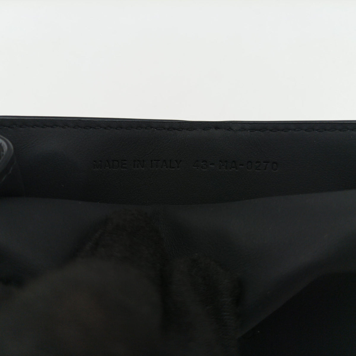 Saddle Black Leather 43-MA-0270サドル ブラック レザー 43-MA-0270