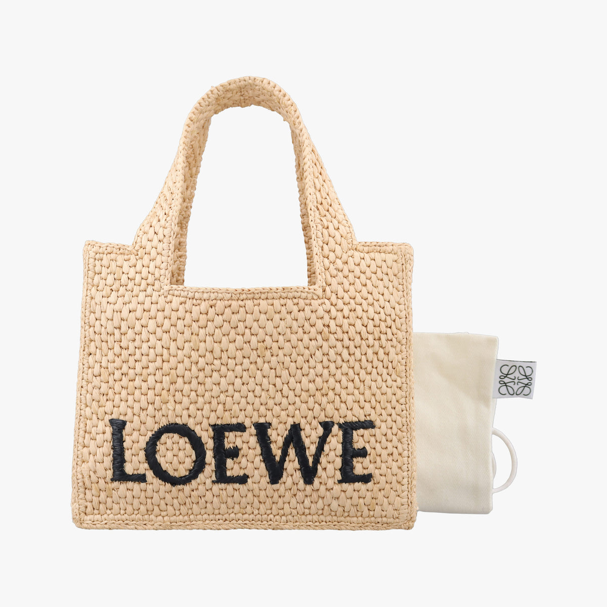 Font Tote Mini Beige Raffia A685V46X01 822416フォント トート ミニ ベージュ ラフィア A685V46X01 822416