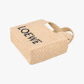 Font Tote Mini Beige Raffia A685V46X01 822416フォント トート ミニ ベージュ ラフィア A685V46X01 822416