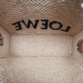 Font Tote Mini Beige Raffia A685V46X01 822416フォント トート ミニ ベージュ ラフィア A685V46X01 822416