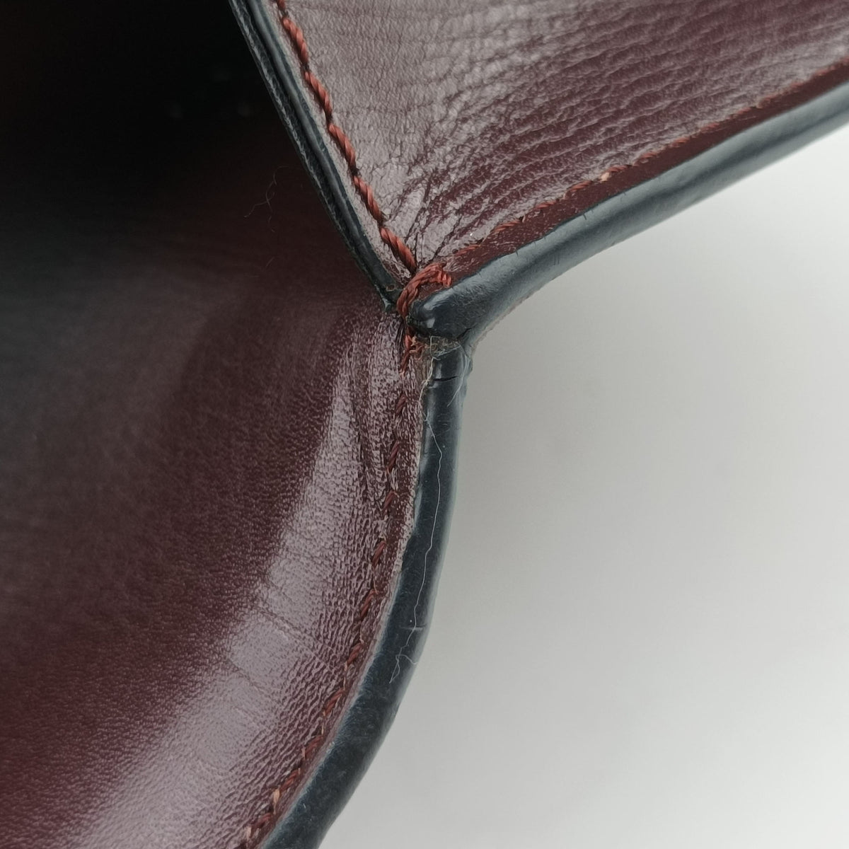 Barcelona Dark Burgundy Leather 061605バルセロナ ダークワインレッド レザー 061605