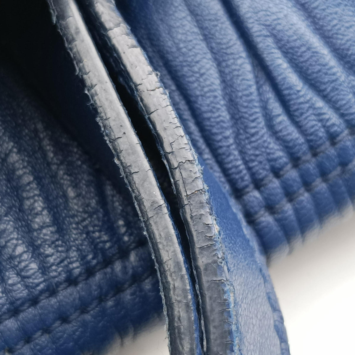 Gaufre Blue Lambskin 25ゴーフル ブルー ラムスキン 25