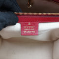 Doraemon GG Supreme Beige×Red PVC coated canvas×Leather 654345 G033863020ドラえもんGGスプリーム ベージュ×レッド PVCコーティングキャンバス×レザー 654345 G033863020