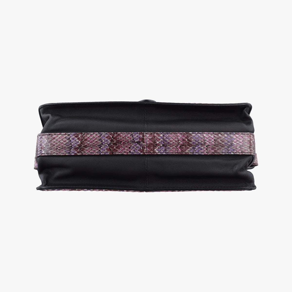 intrecciato Purple Series Leather x Snake skin B05776340D IC Chipイントレチャート パープル系 レザー×パイソン B05776340D ICチップ