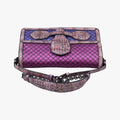 intrecciato Purple Series Leather x Snake skin B05776340D IC Chipイントレチャート パープル系 レザー×パイソン B05776340D ICチップ
