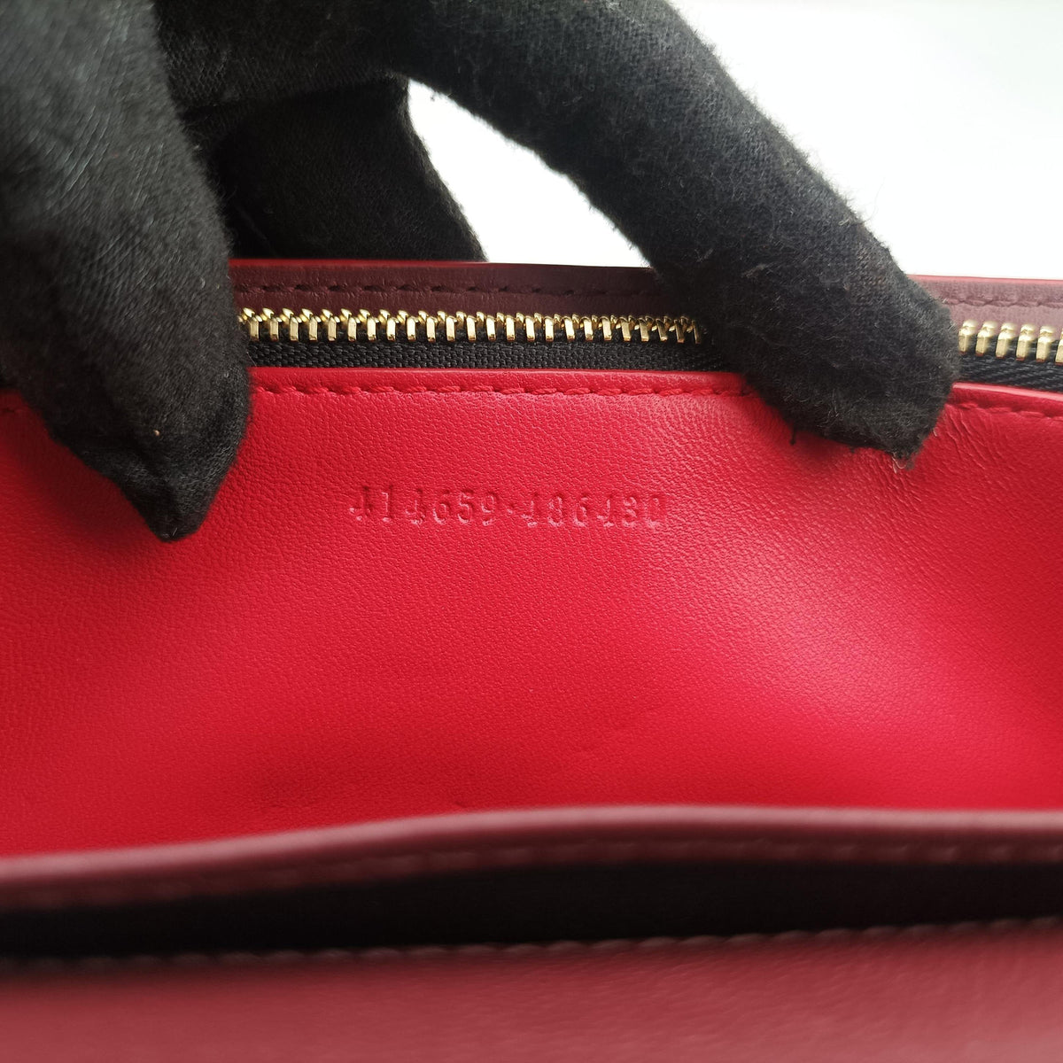 Crocodile Embossed Skull Black Leather 414659.436430クロコダイル スカル ブラック レザー 414659.436430