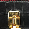 Crocodile Embossed Skull Black Leather 414659.436430クロコダイル スカル ブラック レザー 414659.436430