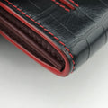 Crocodile Embossed Skull Black Leather 414659.436430クロコダイル スカル ブラック レザー 414659.436430