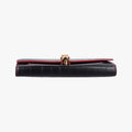 Crocodile Embossed Skull Black Leather 414659.436430クロコダイル スカル ブラック レザー 414659.436430