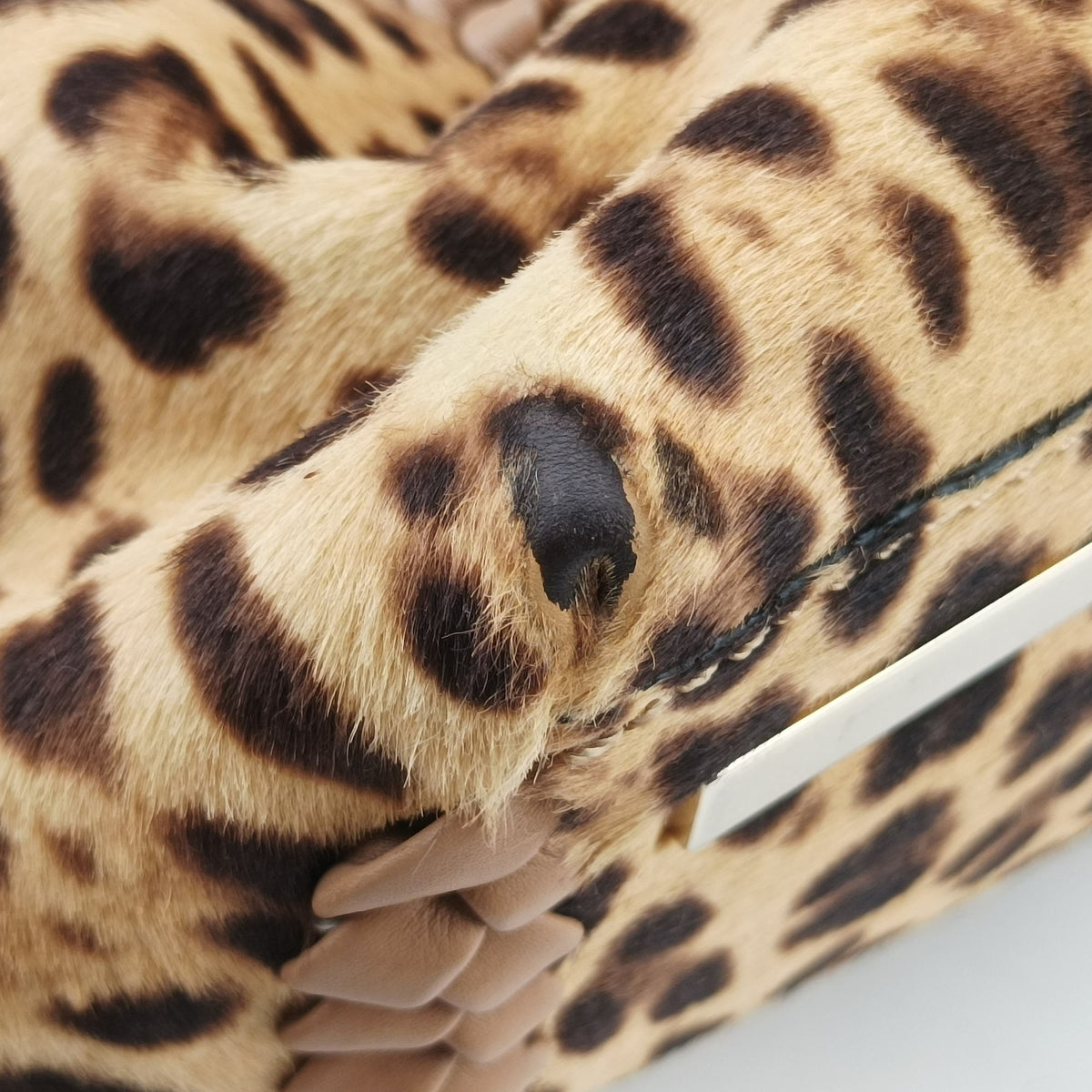 Leopard Print Multicolor ponyhair レオパード  プリント マルチカラー ハラコ