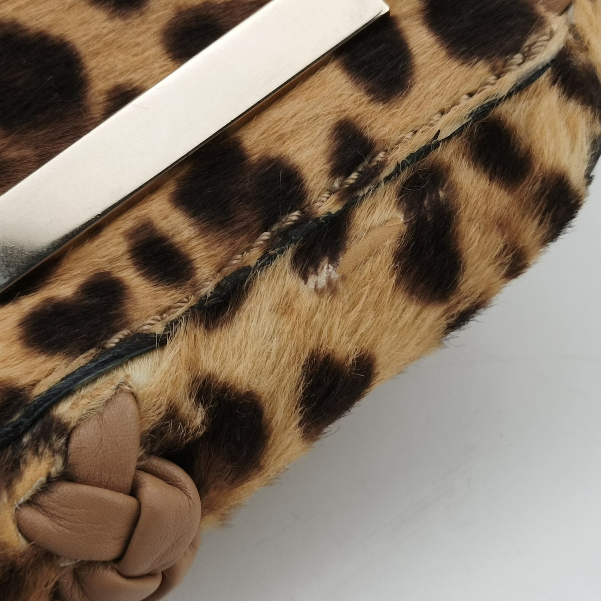Leopard Print Multicolor ponyhair レオパード  プリント マルチカラー ハラコ