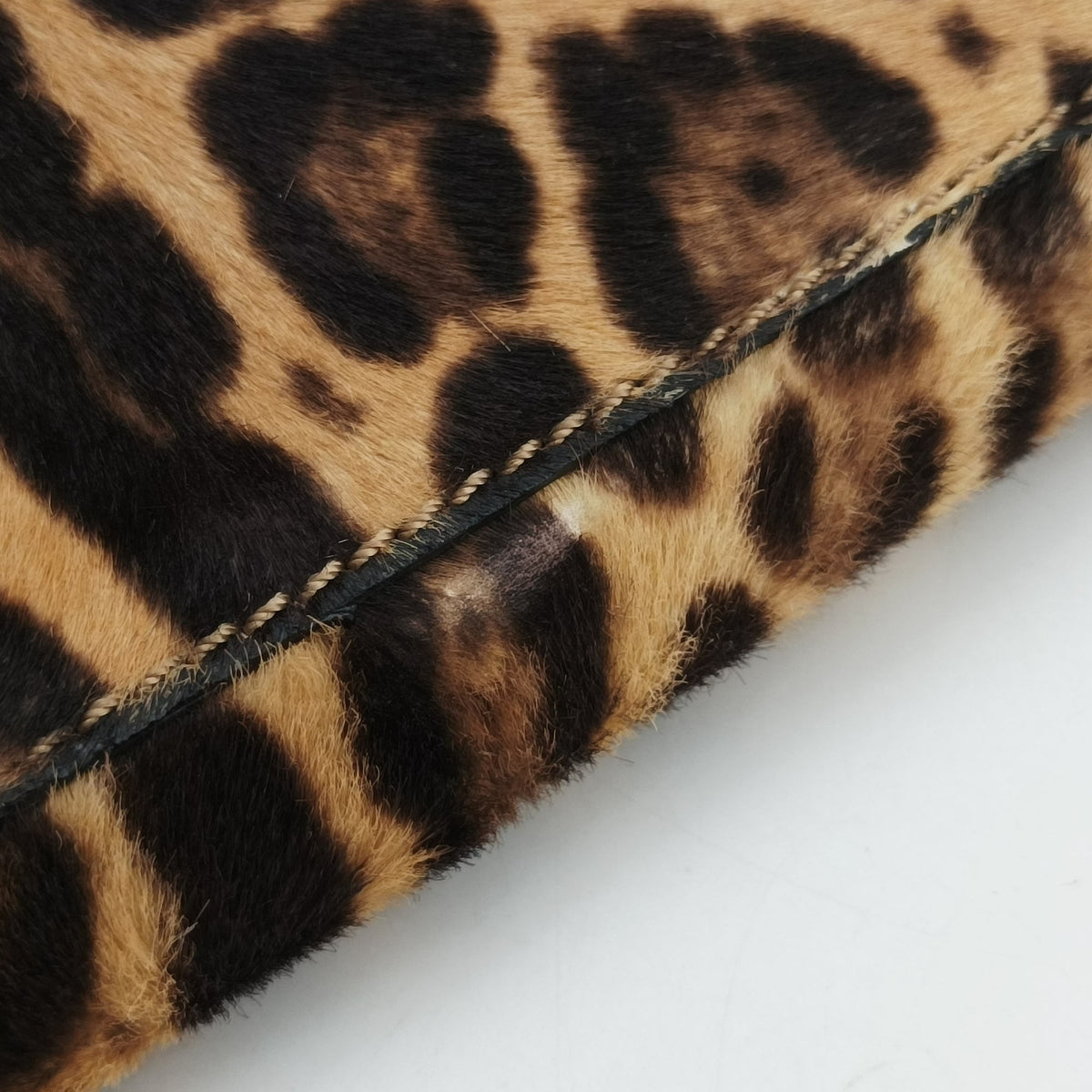 Leopard Print Multicolor ponyhair レオパード  プリント マルチカラー ハラコ