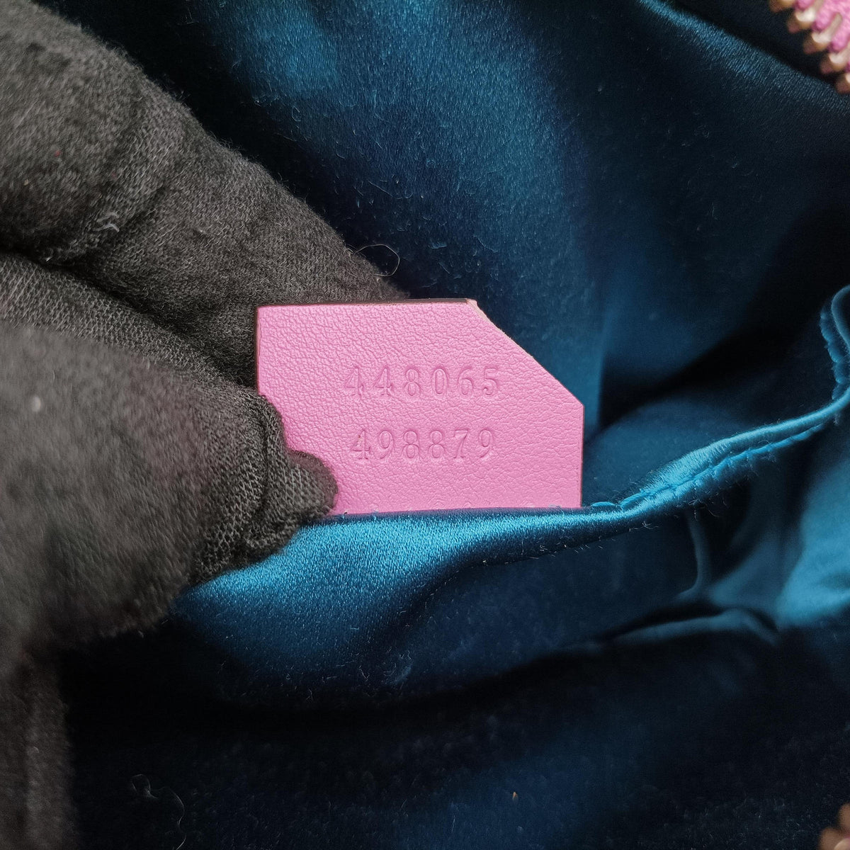 GG Marmont Pink velour 448065 H023187256GGマーモント ピンク ベロア 448065 H023187256