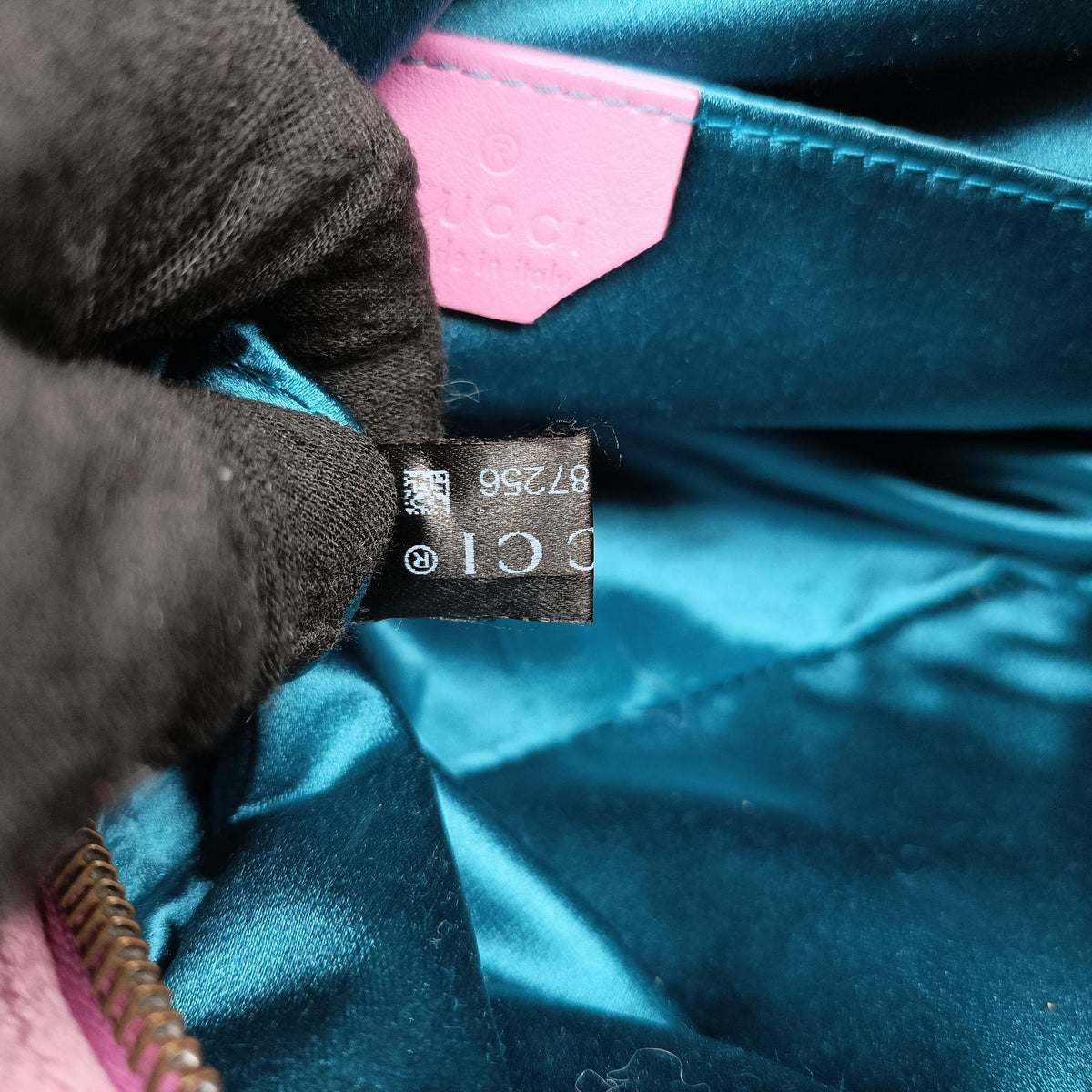 GG Marmont Pink velour 448065 H023187256GGマーモント ピンク ベロア 448065 H023187256