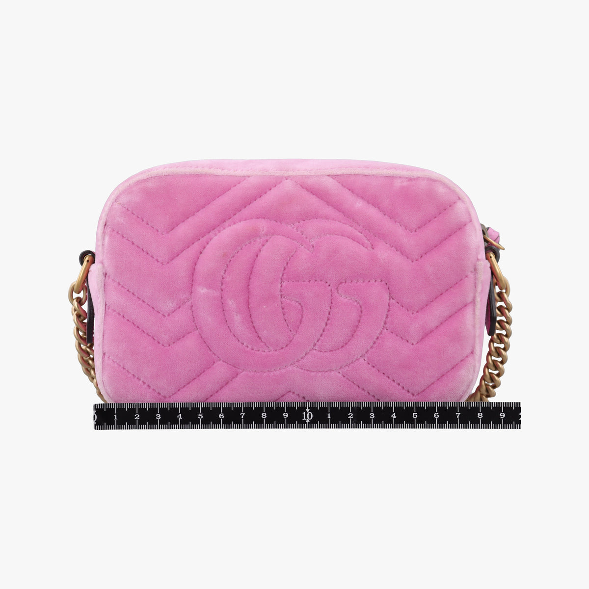 GG Marmont Pink velour 448065 H023187256GGマーモント ピンク ベロア 448065 H023187256