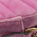 GG Marmont Pink velour 448065 H023187256GGマーモント ピンク ベロア 448065 H023187256