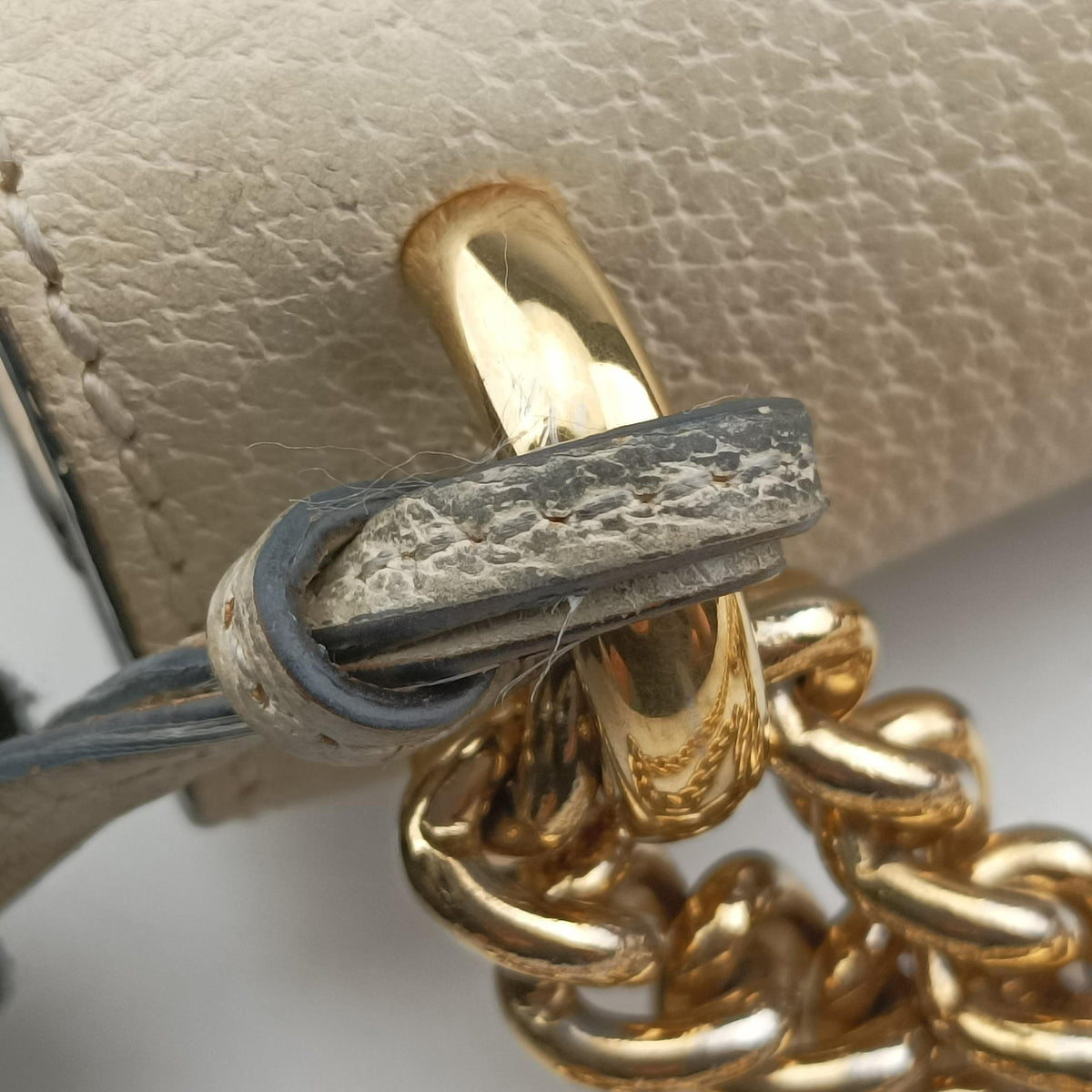 Padlock White Leather 432182 D028896273パドロック ホワイト レザー 432182 D028896273