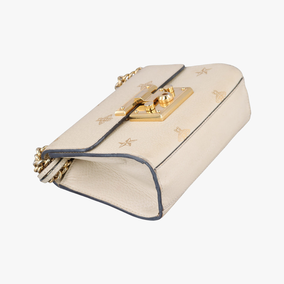 Padlock White Leather 432182 D028896273パドロック ホワイト レザー 432182 D028896273