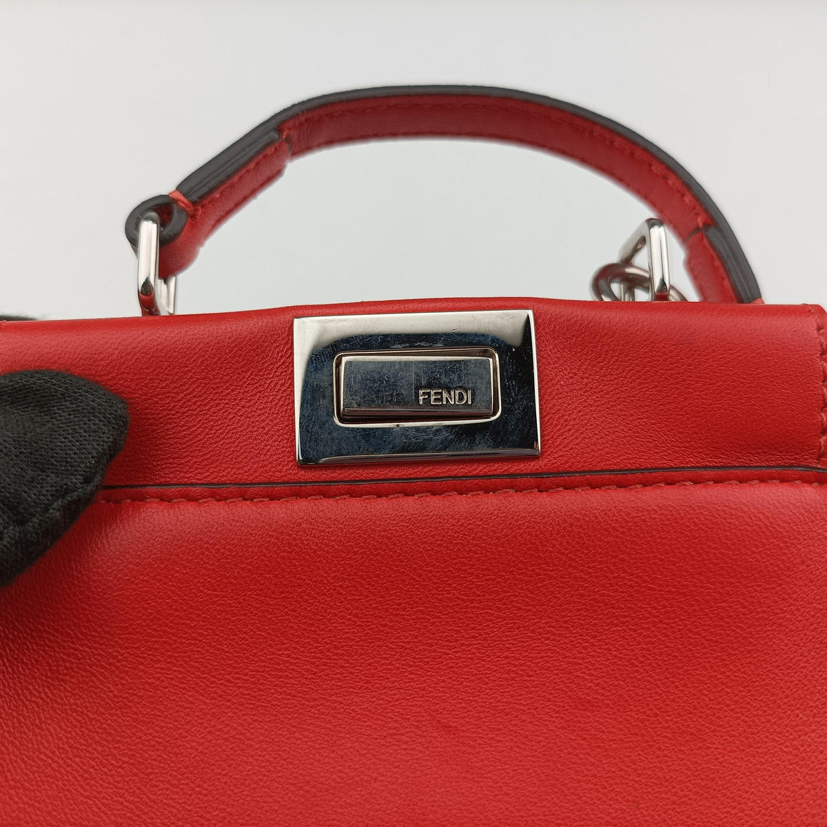 Micro Peekaboo Orange Leather 8M0355 8M0355-K47-159-0501マイクロピーカブー オレンジ レザー 8M0355 8M0355-K47-159-0501