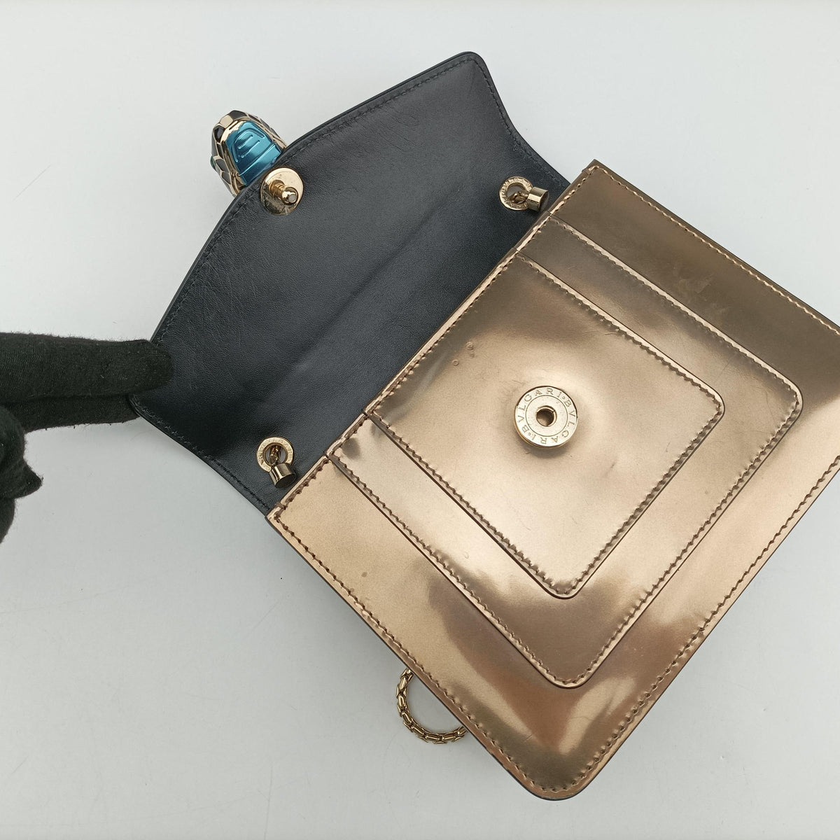 Serpenti Forever Golden Patent DG.G16.39485セルペンティ フォーエバー ゴールド パテント DG.G16.39485