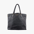 Vitello Daino Zippy Shopping Black leather BR4372 197/Bヴィッテロ ダイノ ジッピー ショッピング ブラック レザー BR4372 197/B