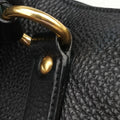 Vitello Daino Zippy Shopping Black leather BR4372 197/Bヴィッテロ ダイノ ジッピー ショッピング ブラック レザー BR4372 197/B