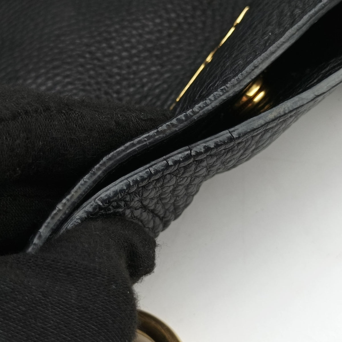 Vitello Daino Zippy Shopping Black leather BR4372 197/Bヴィッテロ ダイノ ジッピー ショッピング ブラック レザー BR4372 197/B
