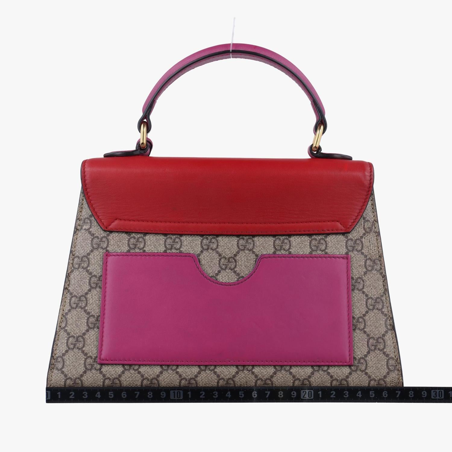 グッチ Gucci ショルダーバッグ レディース パドロック グレー PVCコーティングキャンバス×レザー 453188 C021343751