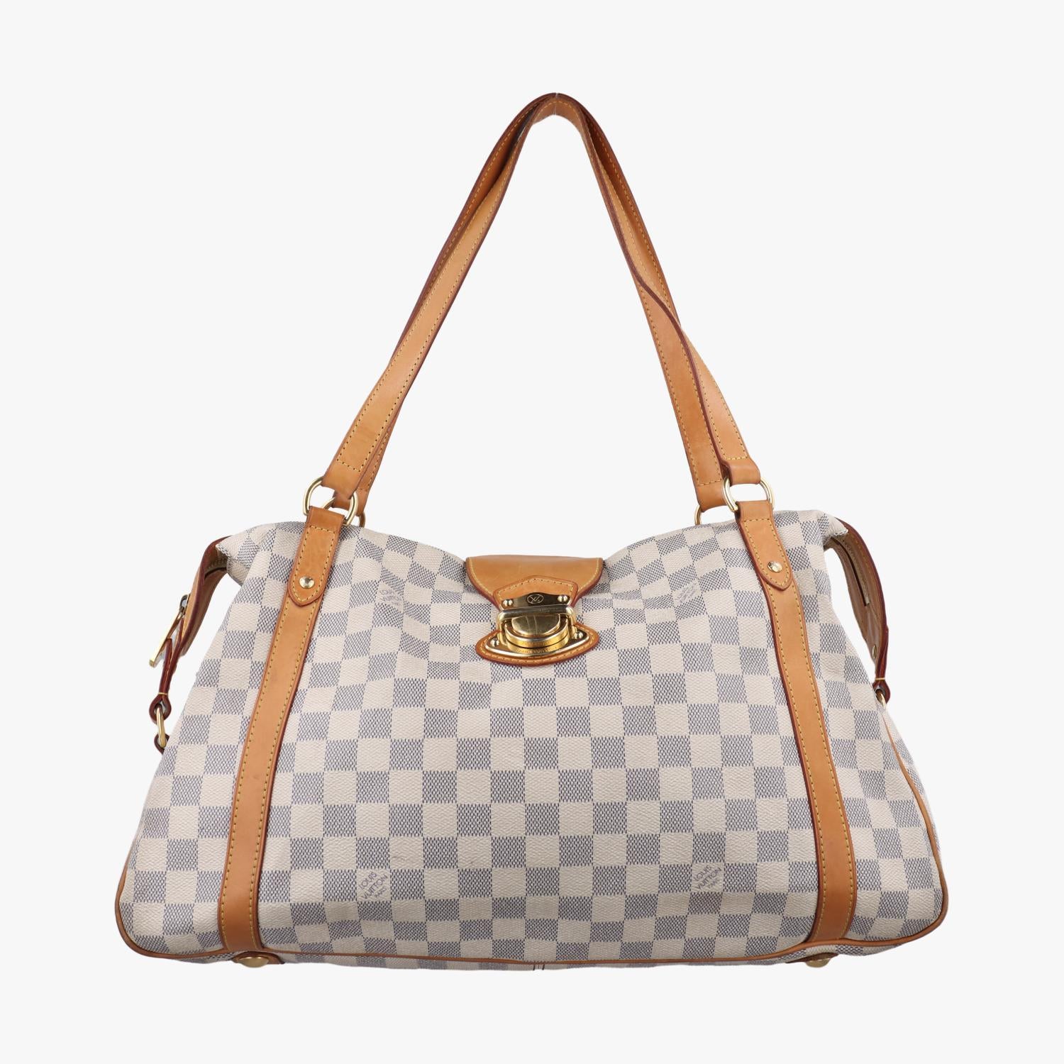 ルイヴィトン Louis Vuitton ショルダーバッグ レディース ストレーザPM ホワイト ダミエ キャンバス N42220 VI2160