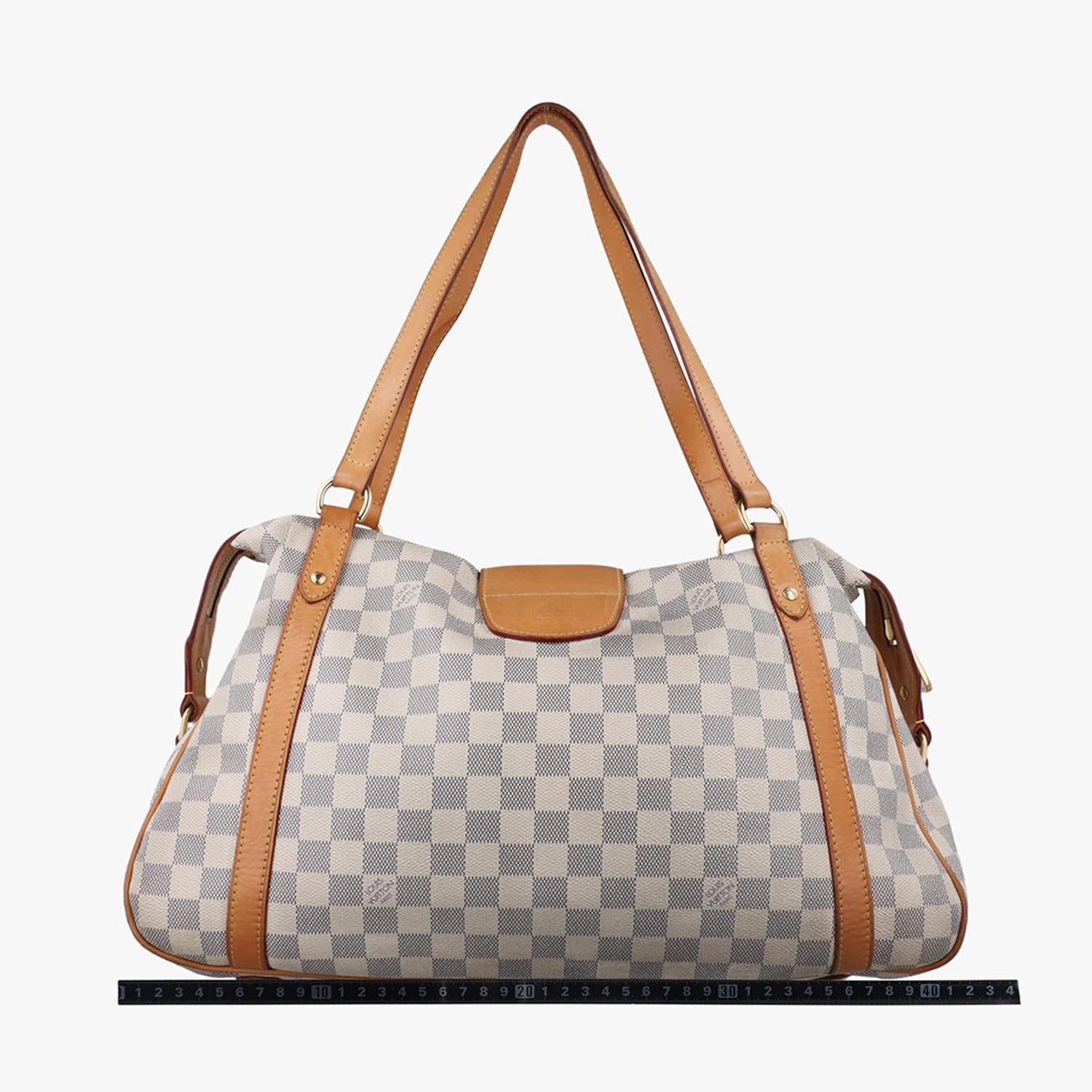 ルイヴィトン Louis Vuitton ショルダーバッグ レディース ストレーザPM ホワイト ダミエ キャンバス N42220 VI2160