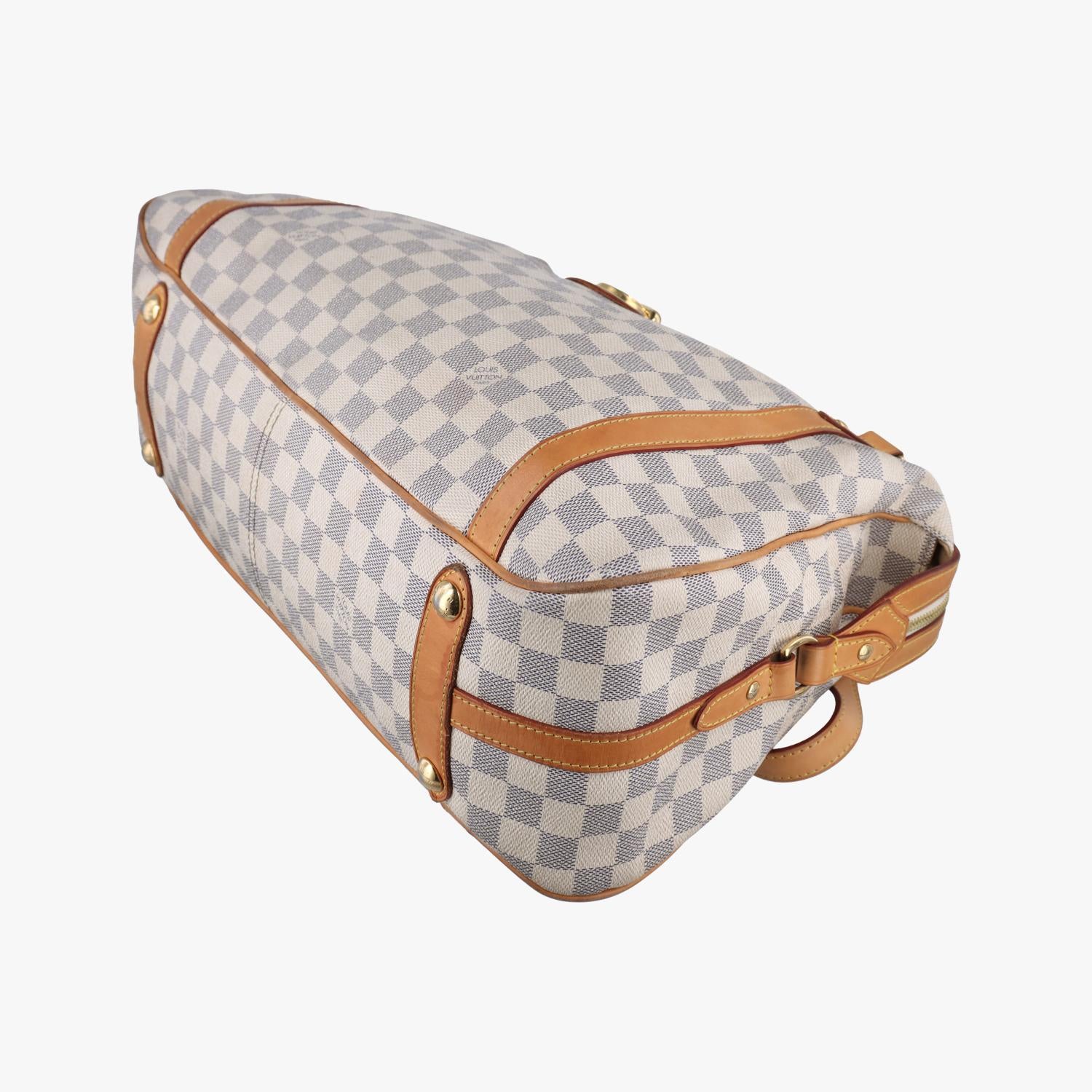 ルイヴィトン Louis Vuitton ショルダーバッグ レディース ストレーザPM ホワイト ダミエ キャンバス N42220 VI2160