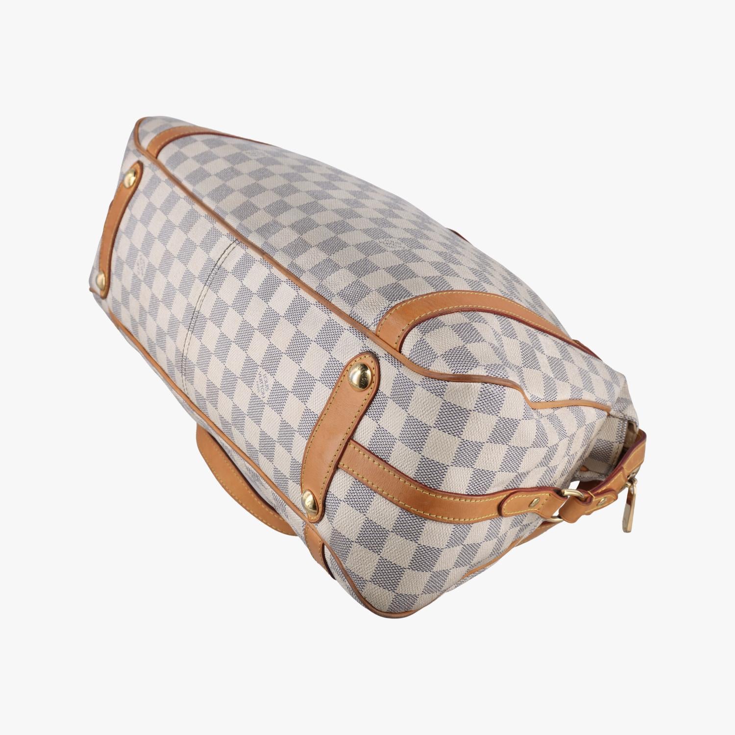 ルイヴィトン Louis Vuitton ショルダーバッグ レディース ストレーザPM ホワイト ダミエ キャンバス N42220 VI2160