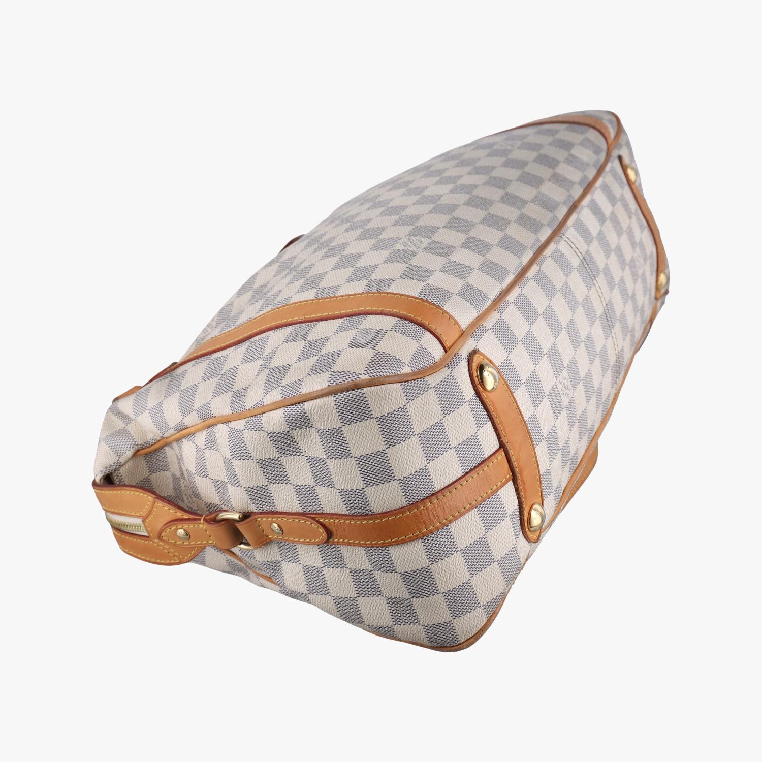 ルイヴィトン Louis Vuitton ショルダーバッグ レディース ストレーザPM ホワイト ダミエ キャンバス N42220 VI2160