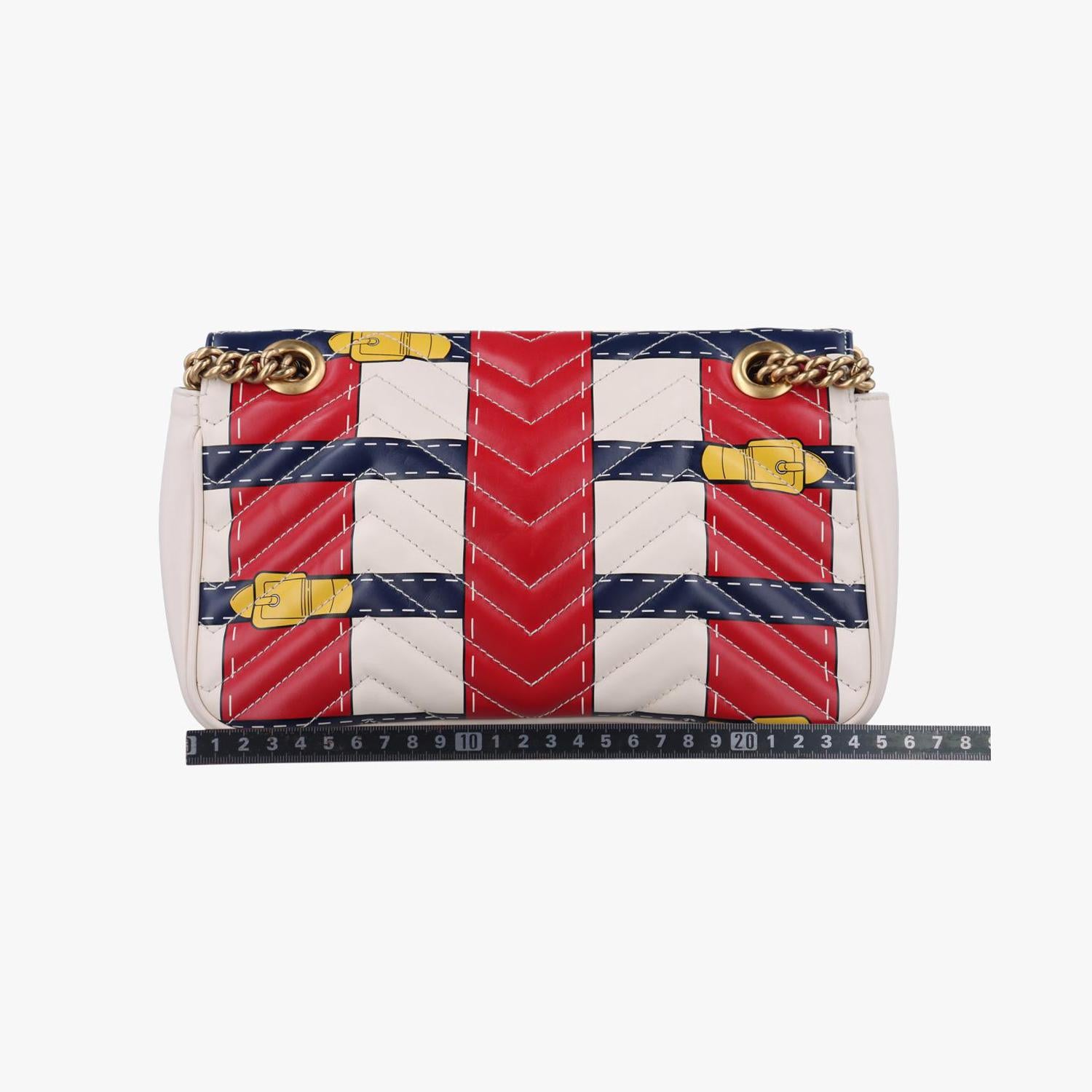 グッチ Gucci ショルダーバッグ レディース GGマーモント マルチカラー レザー 443497 B021700047