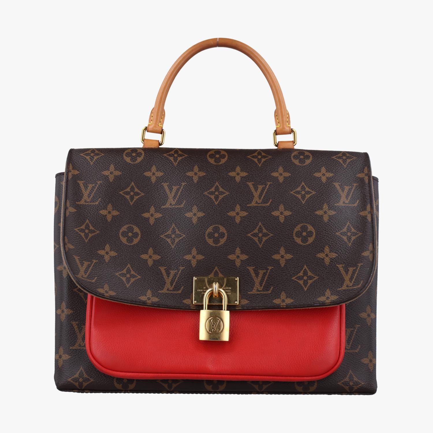 ルイヴィトン Louis Vuitton ショルダーバッグ レディース マリニャン ブラウン モノグラムキャンバス×カーフレザー M44286 FL2178