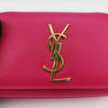 イヴサンローラン Yves saint Laurent ショルダーバッグ レディース ケイト ローズ レッド レザー LND354121.1214