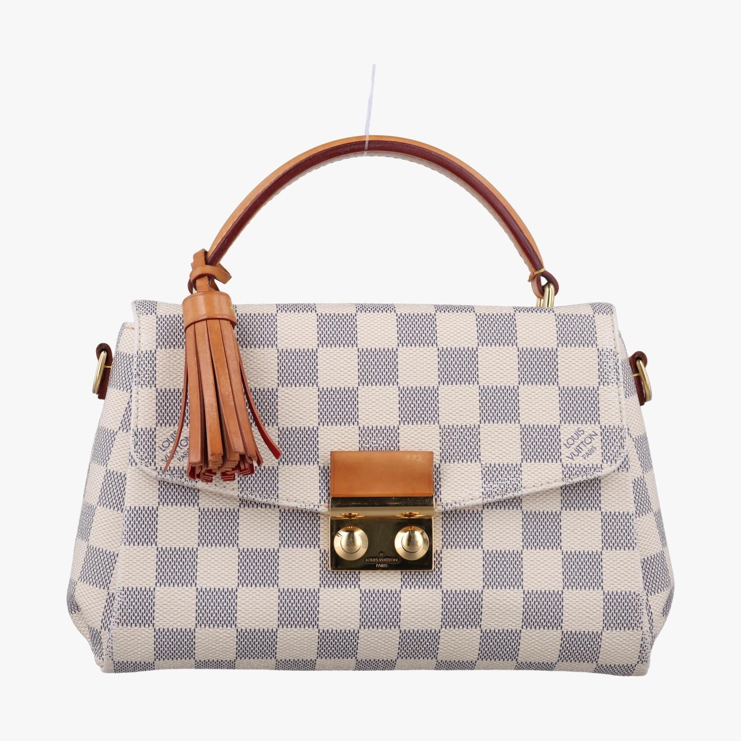 ルイヴィトン Louis Vuitton ショルダーバッグ レディース クロワゼット ホワイト ダミエ キャンバス N41581 FL4156