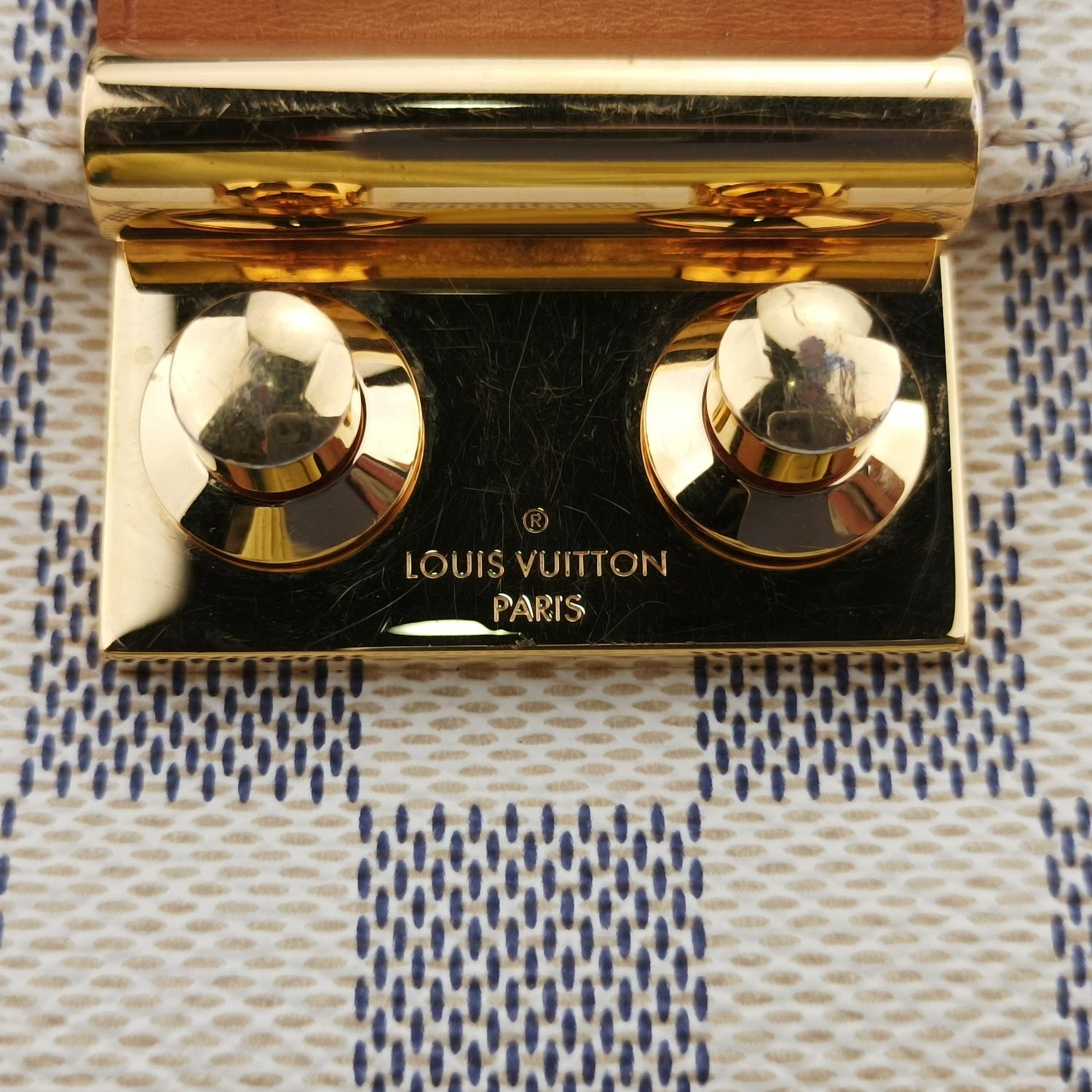 ルイヴィトン Louis Vuitton ショルダーバッグ レディース クロワゼット ホワイト ダミエ キャンバス N41581 FL4156