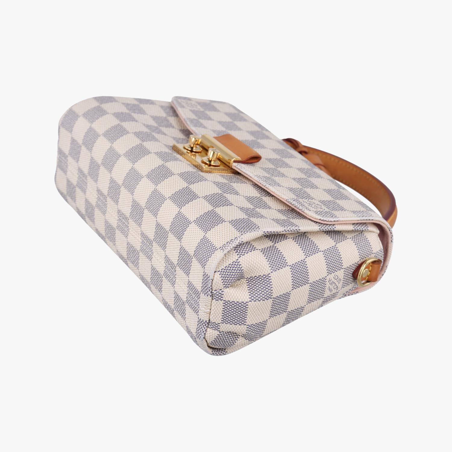 ルイヴィトン Louis Vuitton ショルダーバッグ レディース クロワゼット ホワイト ダミエ キャンバス N41581 FL4156