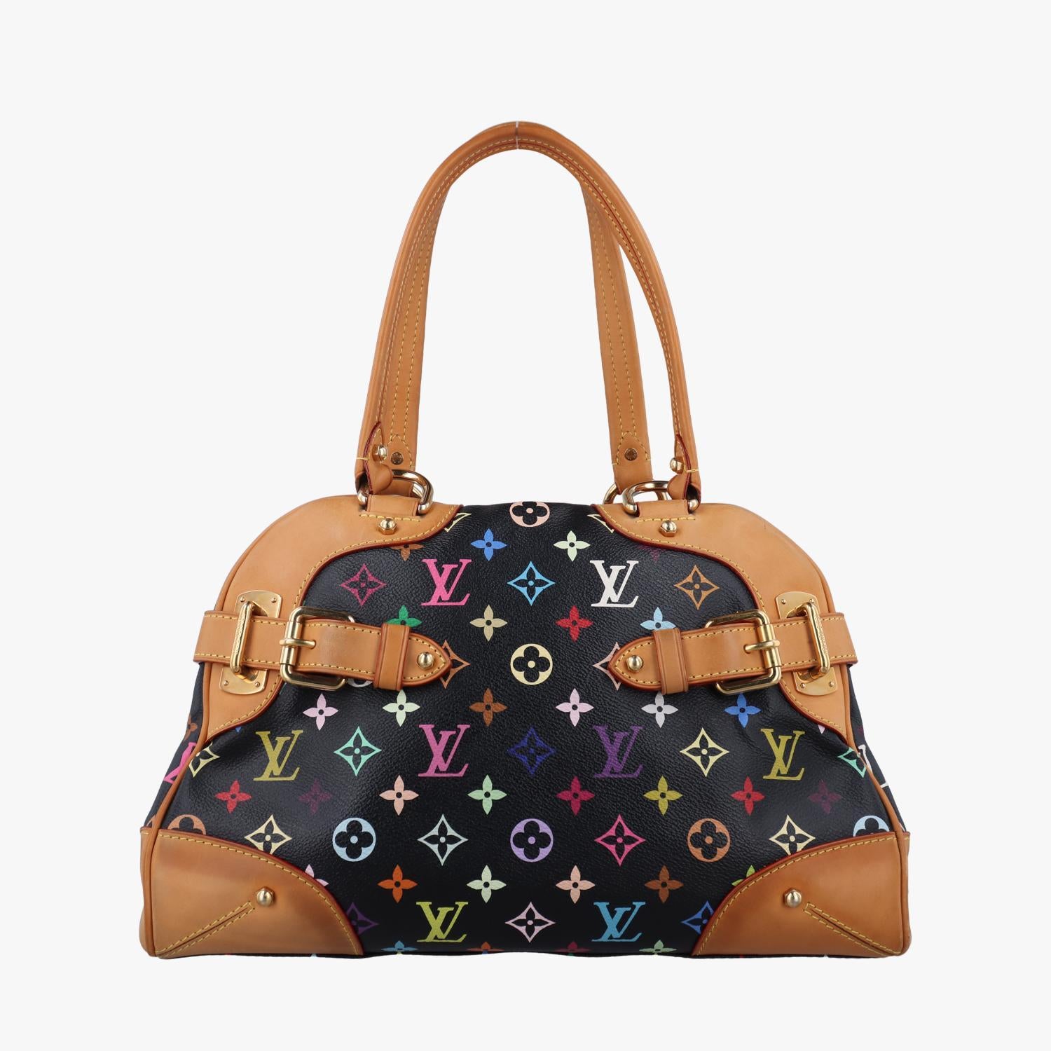 ルイヴィトン Louis Vuitton ハンドバッグ レディース クラウディア ブラック モノグラム マルチカラー M40194 CE1111