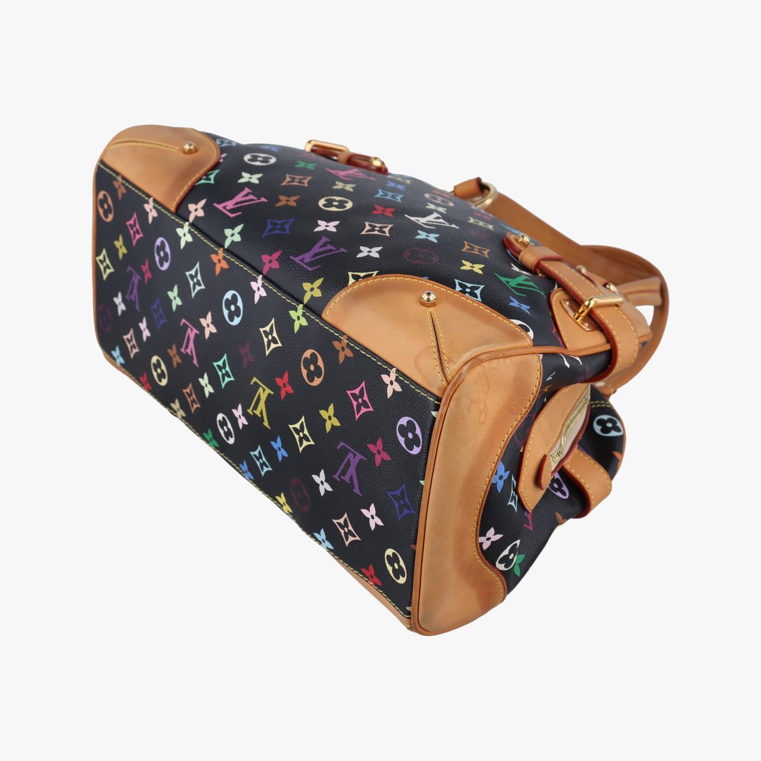 ルイヴィトン Louis Vuitton ハンドバッグ レディース クラウディア ブラック モノグラム マルチカラー M40194 CE1111