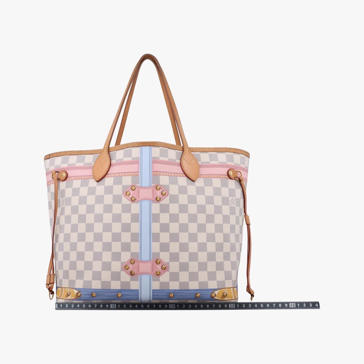 ルイヴィトン Louis Vuitton ショルダーバッグ レディース ネヴァーフルMM ホワイト ダミエ キャンバス N41065 GI1108