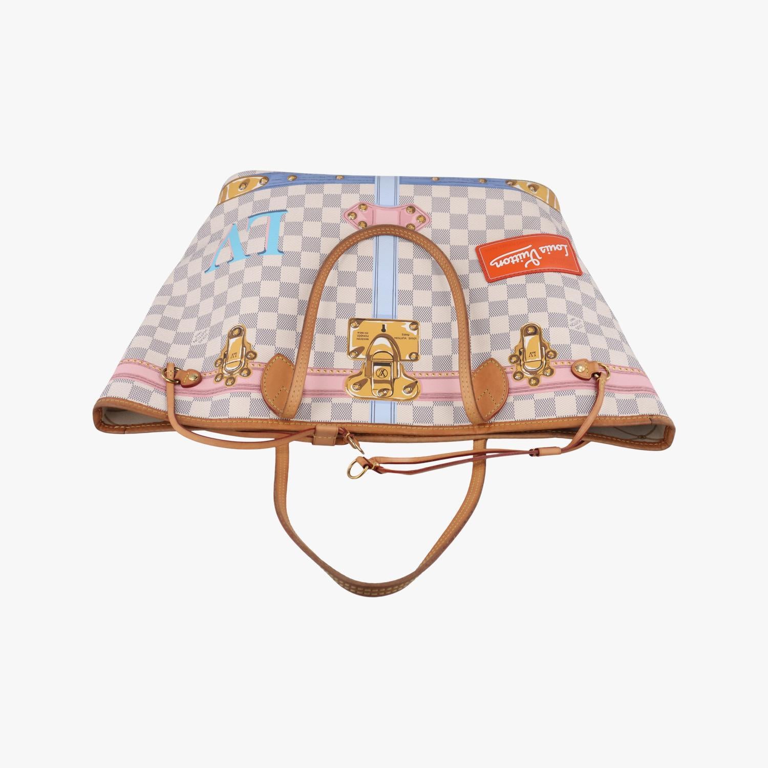 ルイヴィトン Louis Vuitton ショルダーバッグ レディース ネヴァーフルMM ホワイト ダミエ キャンバス N41065 GI1108