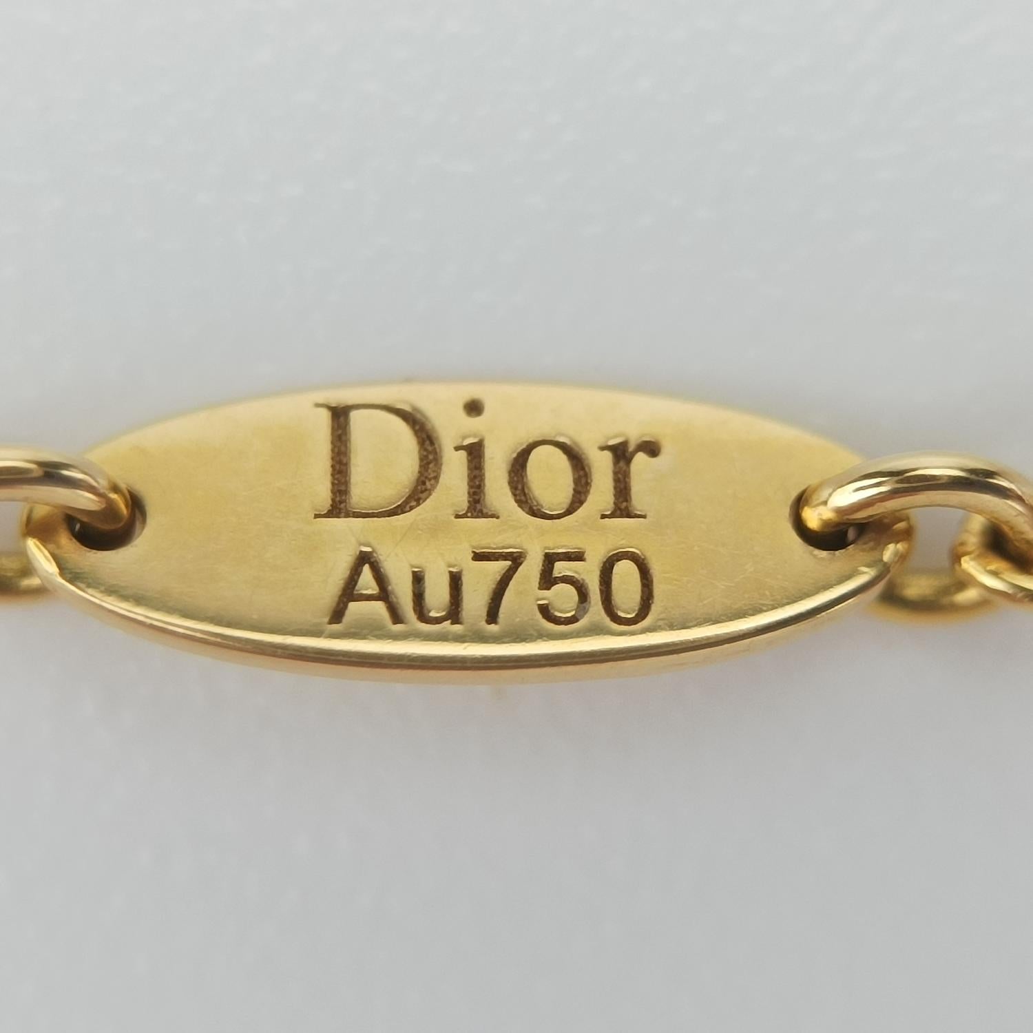 クリスチャンディオール Christian Dior ネックレス レディース ローズデヴァン?ラウンド?サークル?スター?モチーフ ホワイト AU750 059989