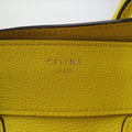 セリーヌ Celine ハンドバッグ レディース ラゲージミニショッパー イエロー レザー F-SA-0152 S-MM-0172